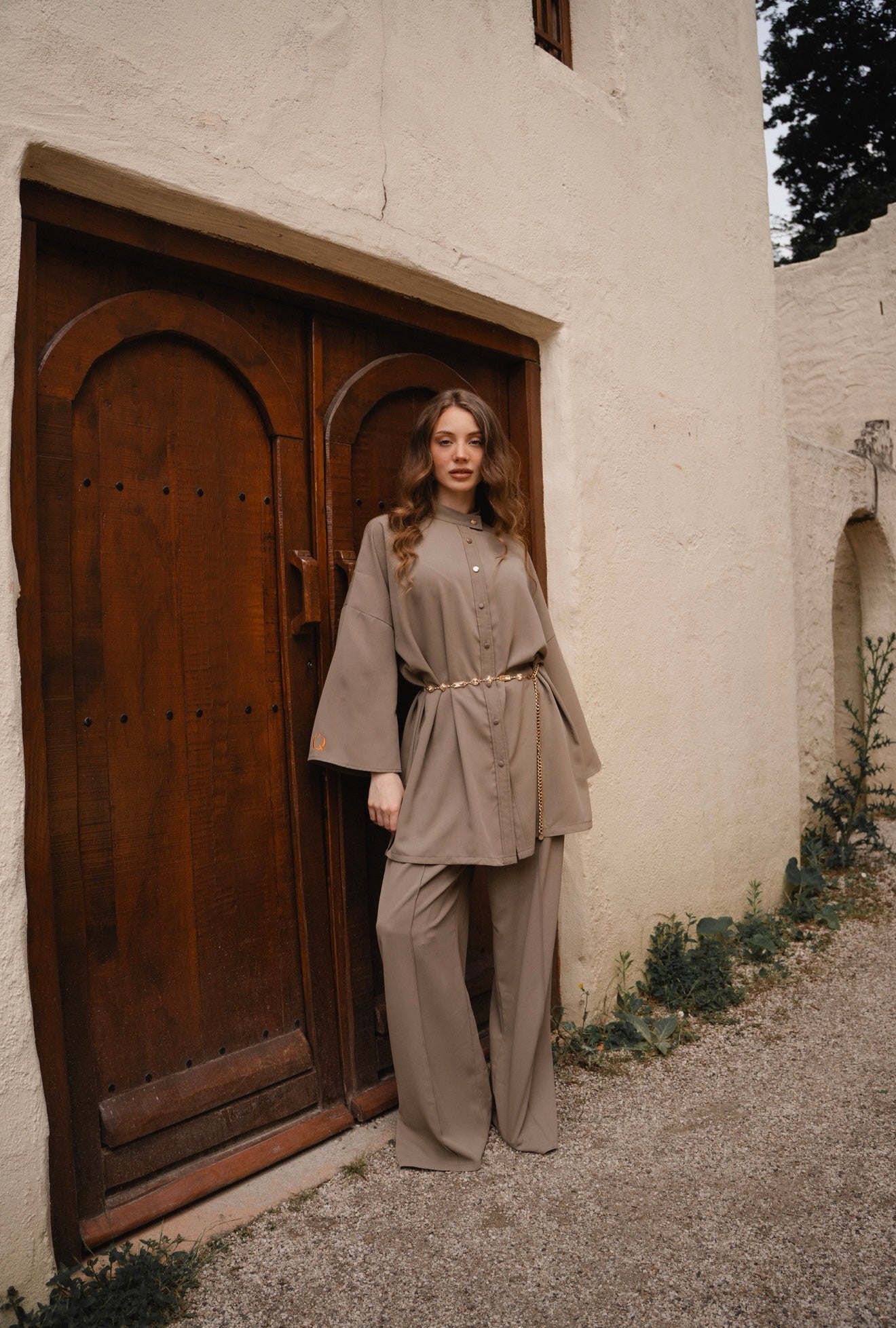 Essential suit Taupe