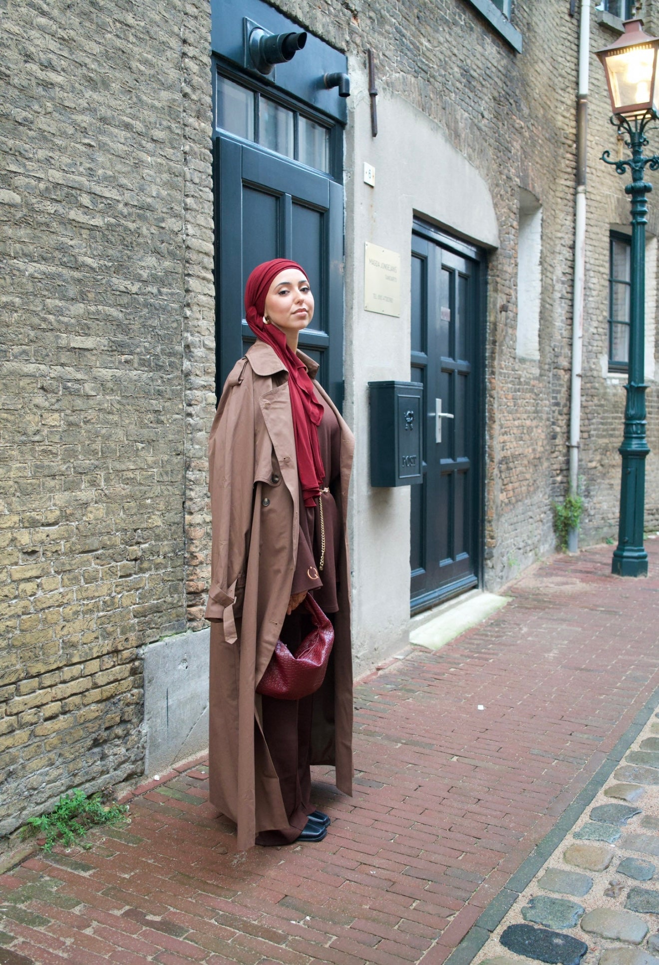 Trenchcoat dark brown