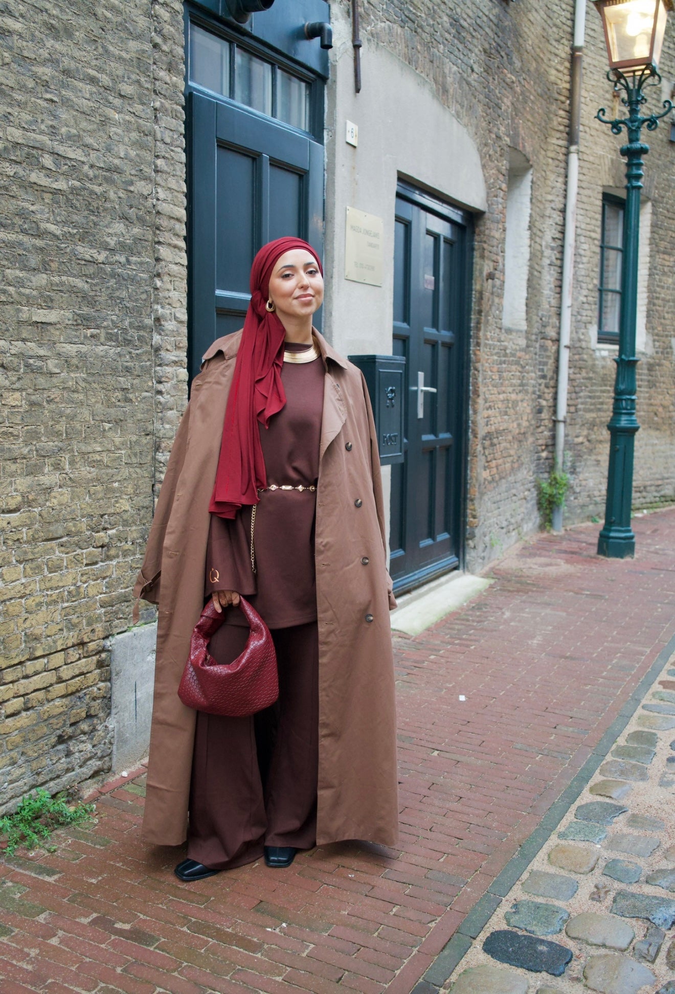 Trenchcoat dark brown