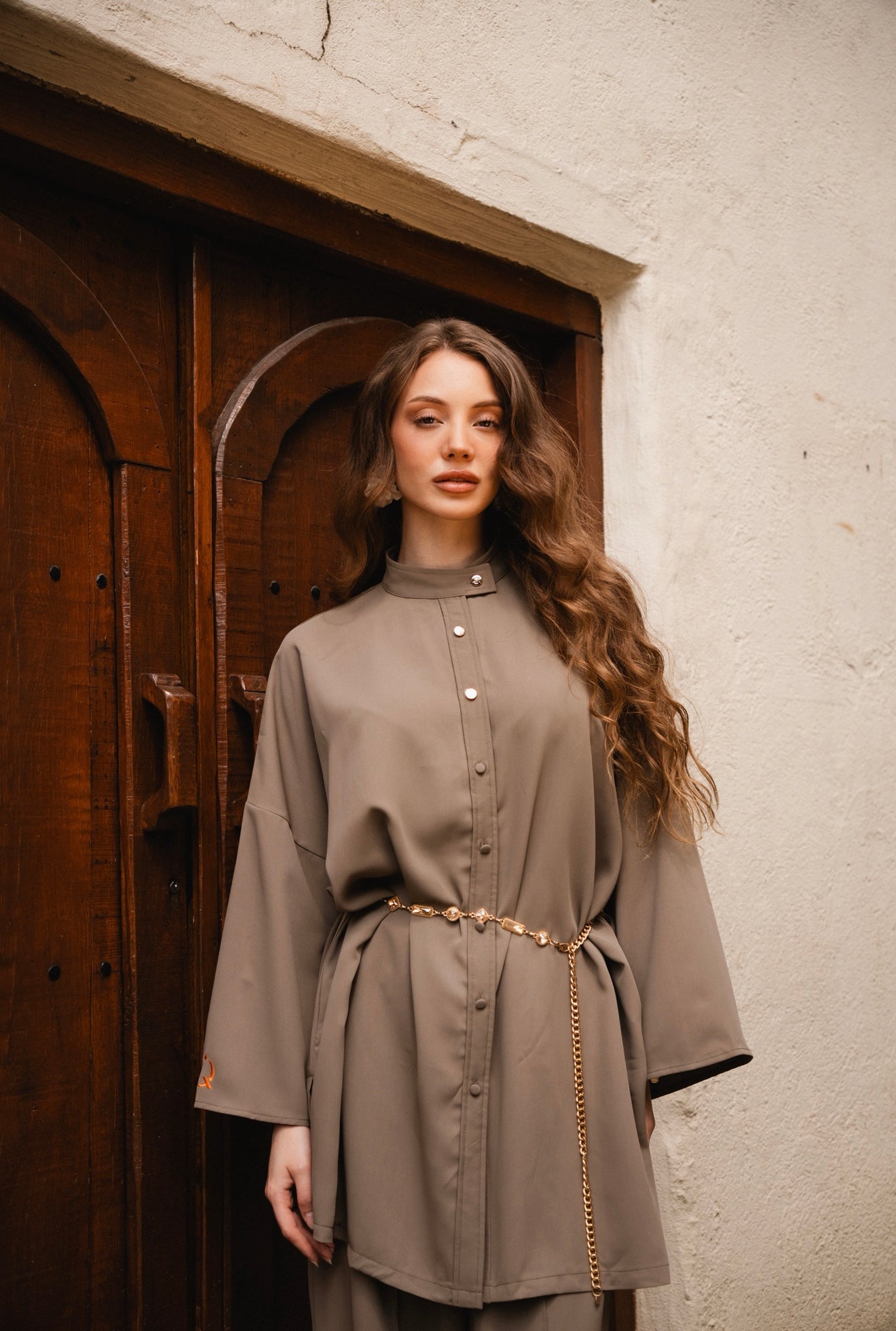 Essential suit Taupe